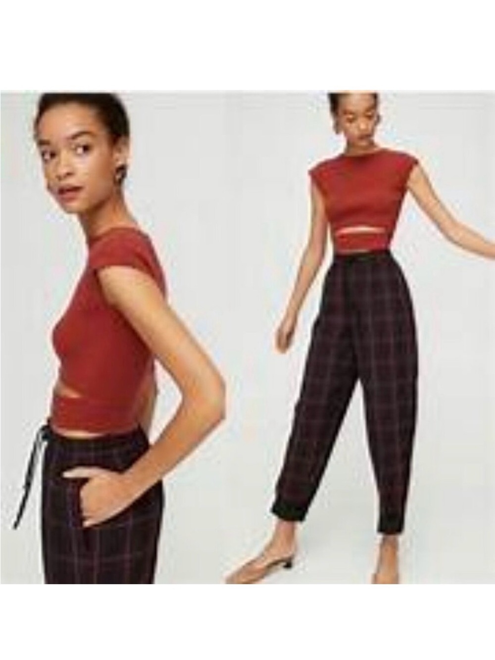 Wilfred Soleste High Rise Pants